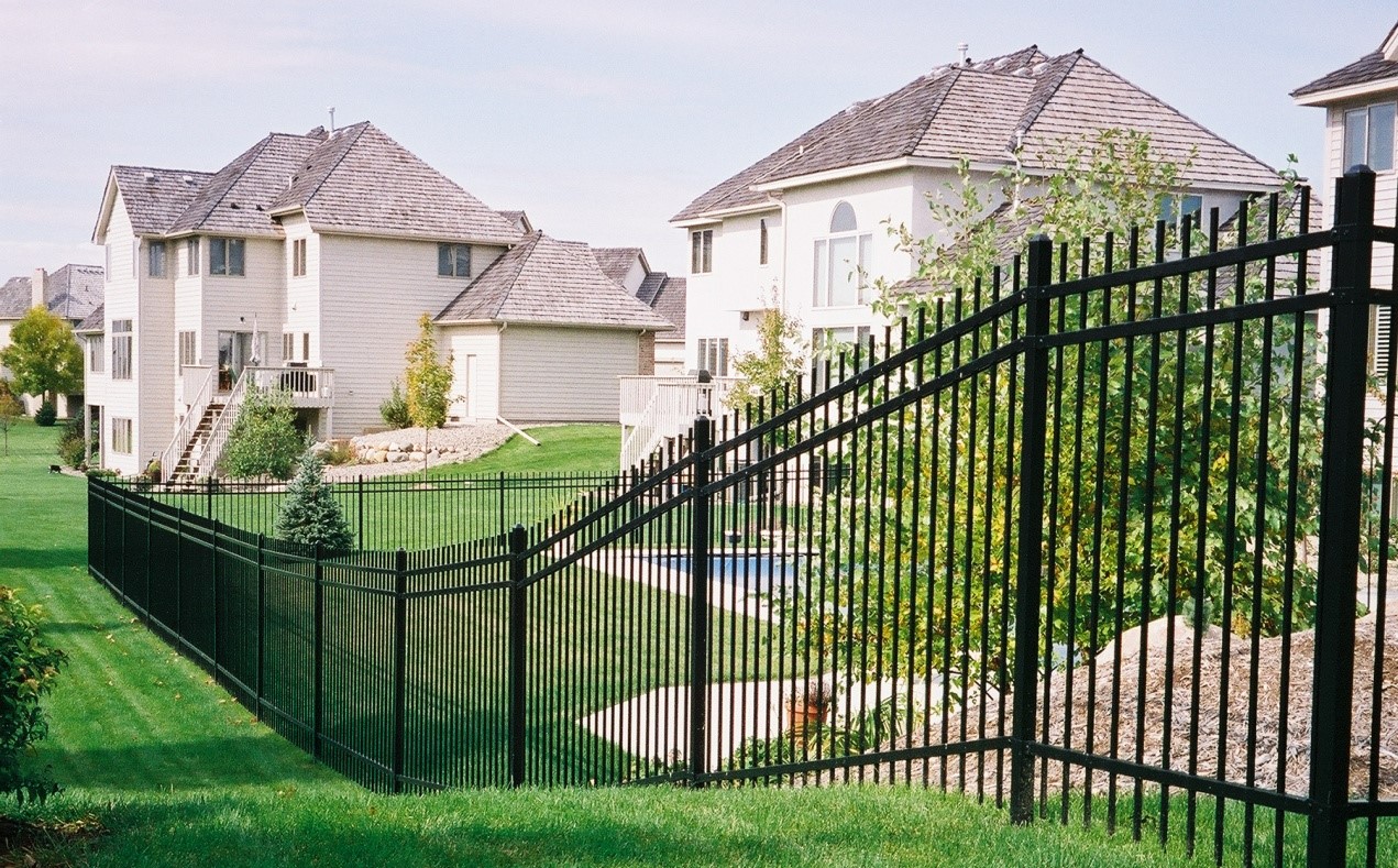 Residential Ornamental Steel Fencing from Town & Country Fence